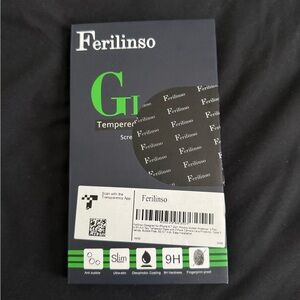 2 Ferilinso Tempered Glass Screen Protectors for iPhone 13 Pro Max
